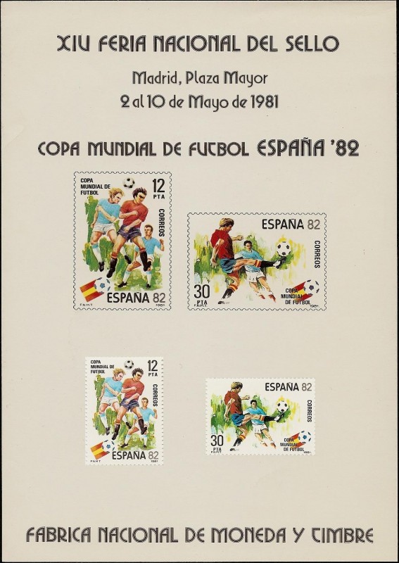 Mundial de Fútbol España 82 - XIV Feria Nacional del Sello
