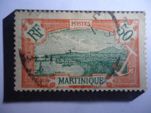 Francia, Colonias - Martinique - Martinica -Fortaleza Francia: Serie: 1908-1930