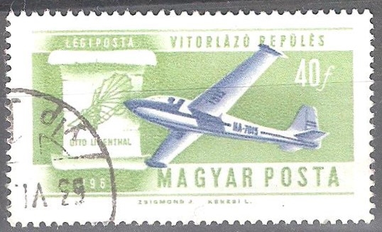 Historia de la aviación(Diseño de Sailplane y Lilienthal en 1898).