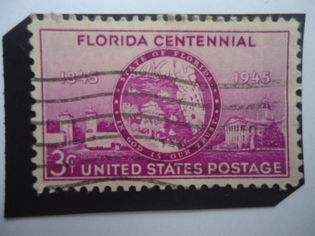 Florida Centennial- El Centenario de la Estadidad de la Florida (1845-1945) - Serie: Estado de la Fl