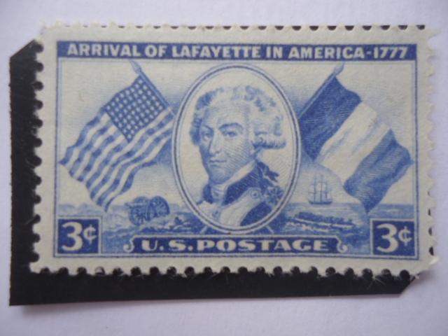 Marques de Lafayette (1757-1834) - Banderas - Serie:Lafayette.