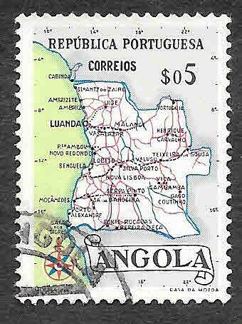 386 - Mapa de Angola