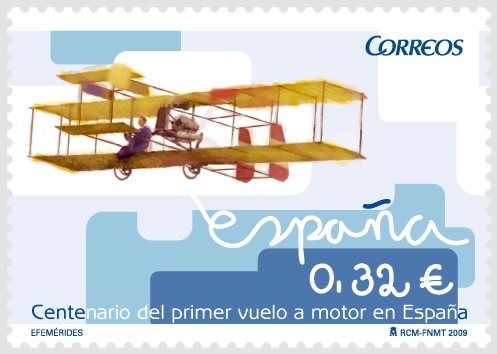 Centenario primer vuelo a motor de España