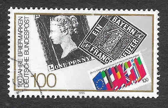 1614 - 150 Aniversario del Primer Sello Postal