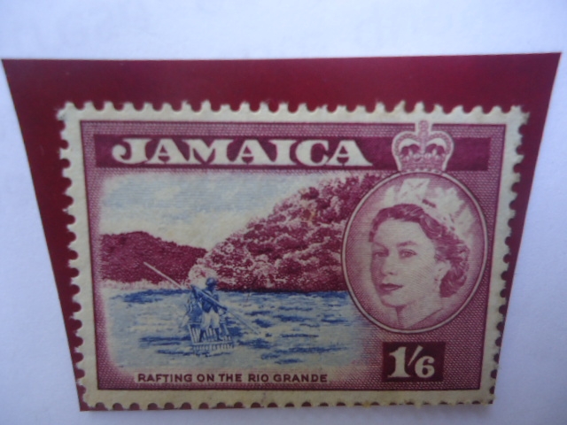 Rafting en el Río Grande - Serie: Elizabeth II 1956-1958