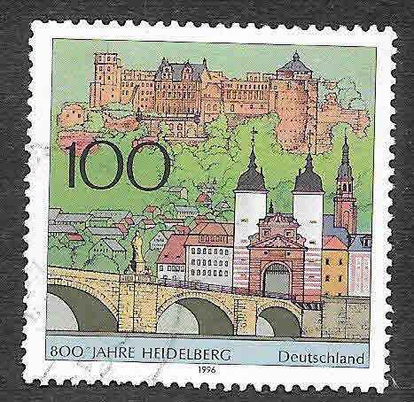 1934 - 800 Aniversario de la Ciudad de Heidelberg