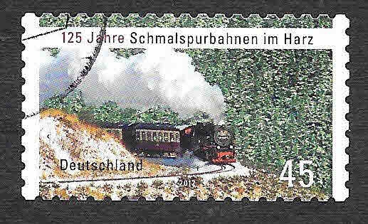 2654 - 125 Años de los Ferrocarriles de Vía Estrecha de Harz