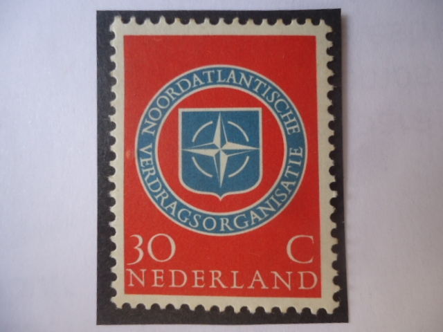 Países Bajos - - O.T.A.N. Emblema - 10 Aniversario de la O.T.A.N.