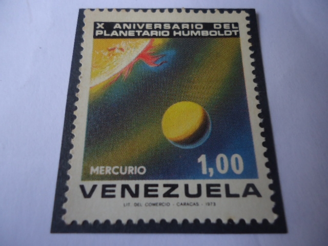 Mercurio - X Aniversario del Planetario Humboldt.