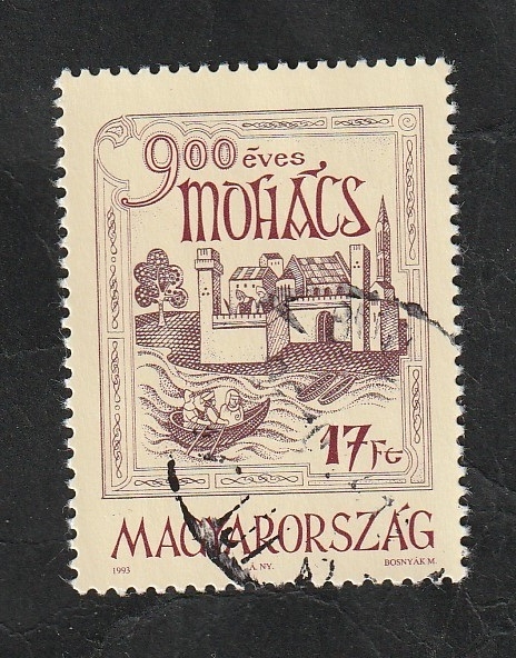 3419 - 900 Anivº de la ciudad de Mohacs