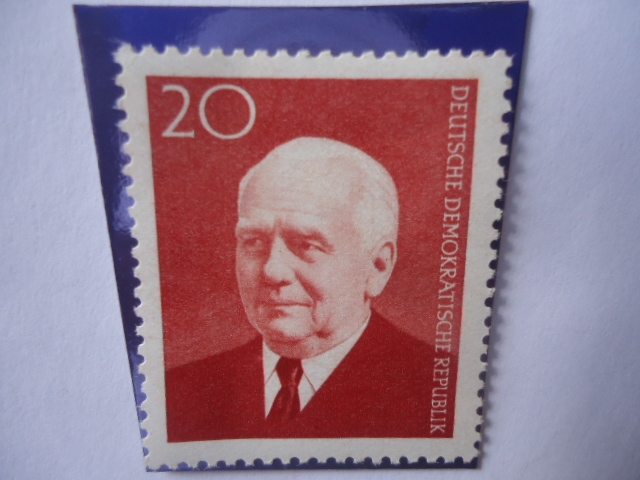 Alemania,República Democrática - Wilhelm Pieck (1876-1960) 83° Cumpleaños del presidente Pieck - Co-