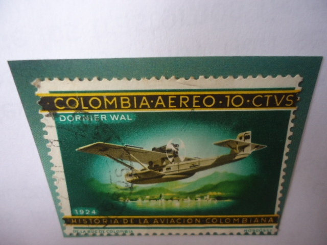 Dornier Wall 1924 - serie: Historia de la Aviación Colombiana.