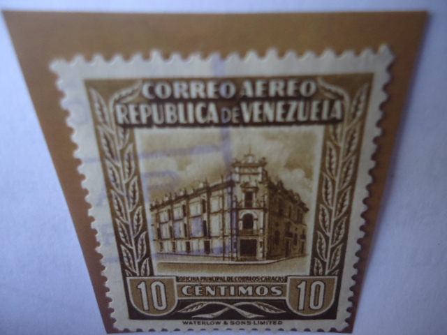 República de Venezuela - Oficina Principal Correos de Caracas 1955