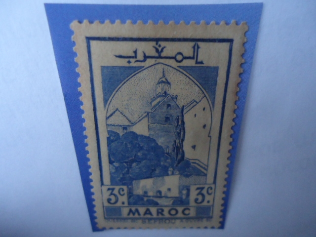 Mezquita Sefrou- (de la ciudad de Sefrou) Serie:Paisajes y monumentos.