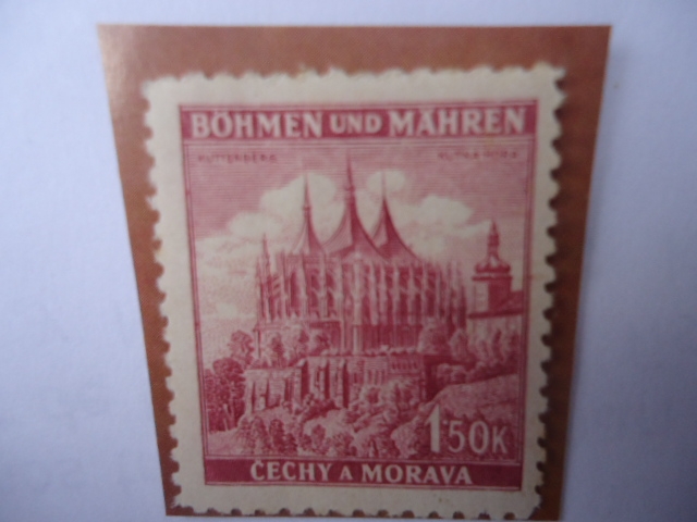Brünn/Brno -Protectorado de  Bohemia y Moravia - Serie: Stamp Checoslovaquia.