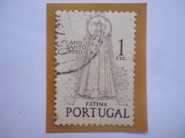 Virgen de Fátima - Año Santo 1956