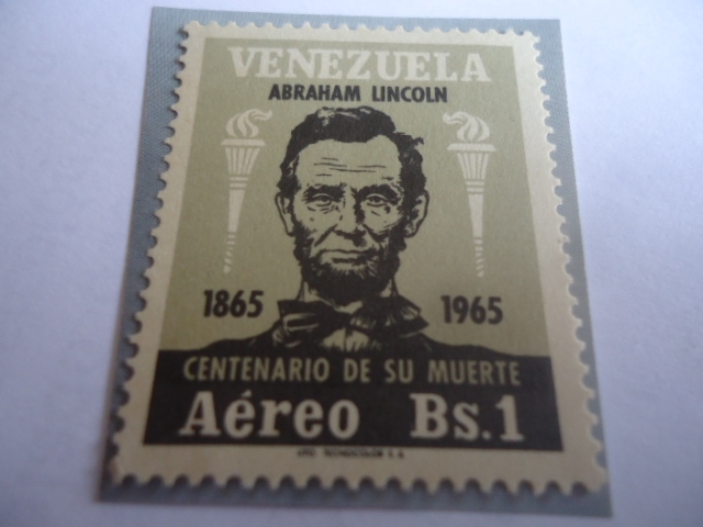 Presidente Abraham Lincolns - Centenario de su Muerte, 1865-1965