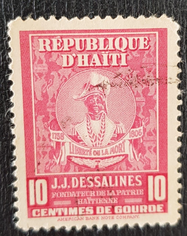 J.J. Dessalines 10 C Republique D'Haiti