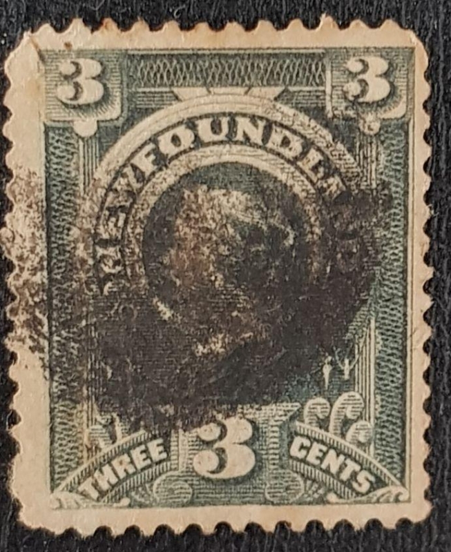 Newfoundland - Queen Victoria 3 cents