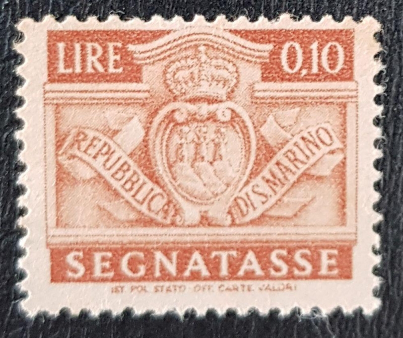 San Marino 1945 Segnatasse 0.10Lire