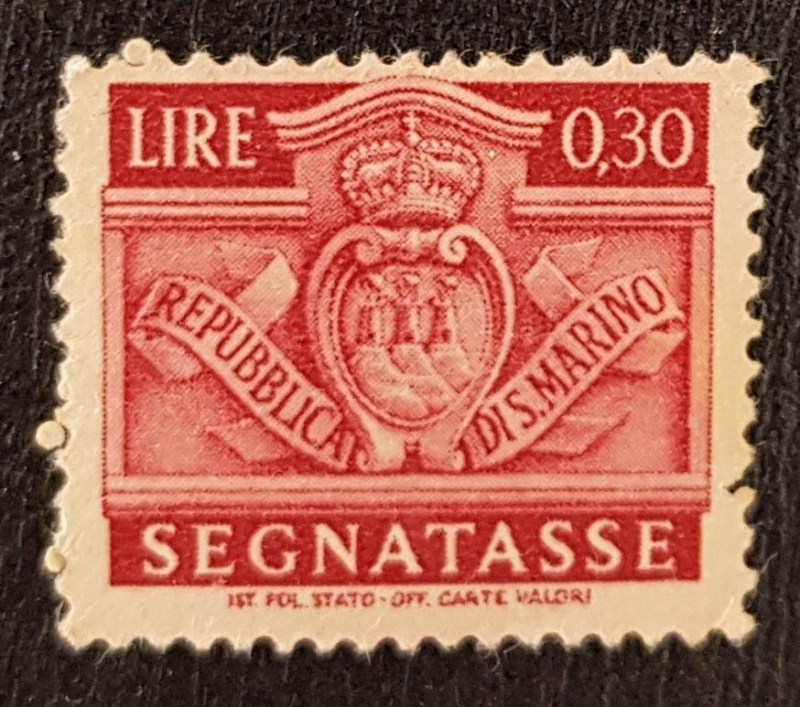 San Marino 1945 Segnatasse 0.30 Lire