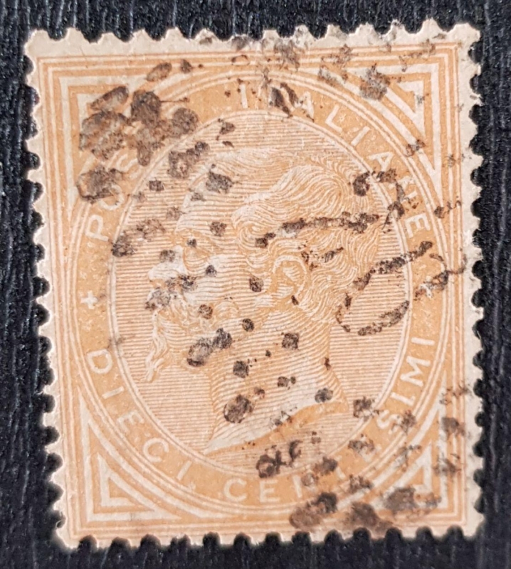 Vittorio Emanuele II, 10 Centesimi, 1863 