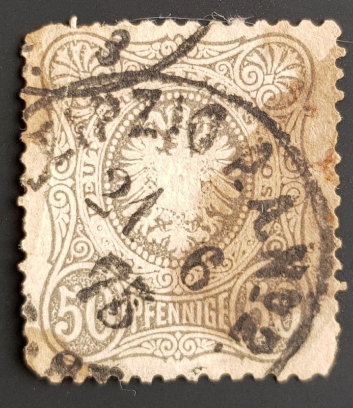 Deutsche Reich 1877 - Eagle and Mark Rich