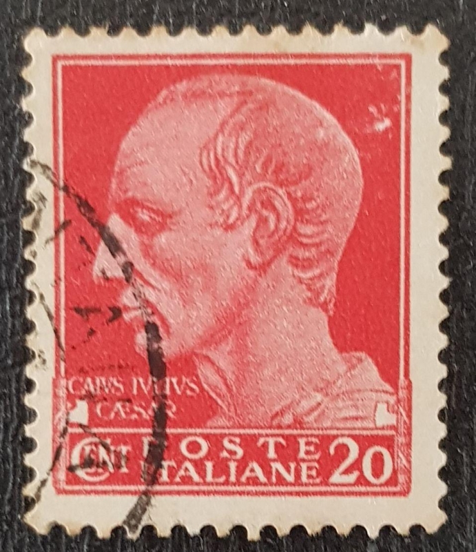 ITALIA, 1929 20c SERIE IMPERIALE Giulio Cesare