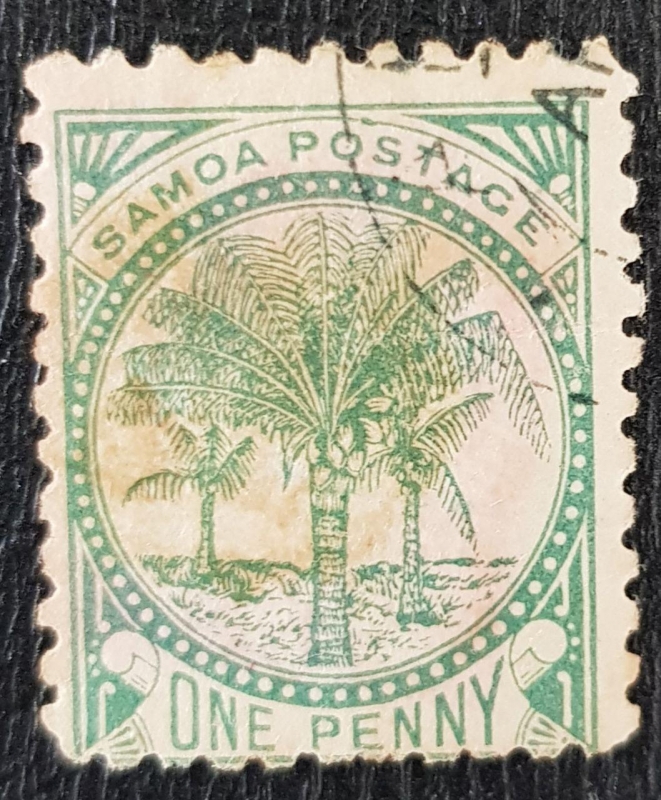 Samoa Postage, 1886, 1 Penny