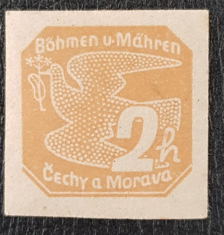Bohemia & Moravia, 2 haleru, 1939