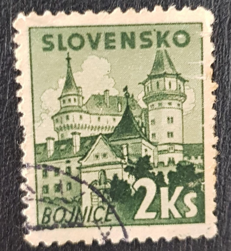 Slovensko, Bojnice Castle, 2ks, 1941