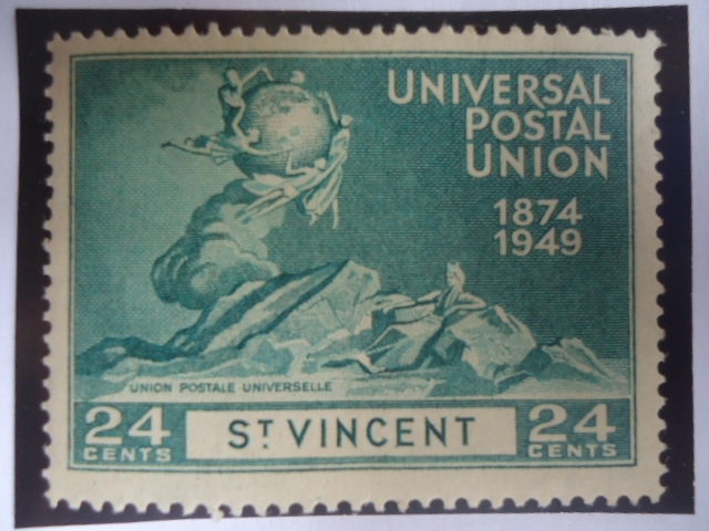 Universal Postal Union, 1874-1949 - 75° Aniversario - Monumento-Berna.