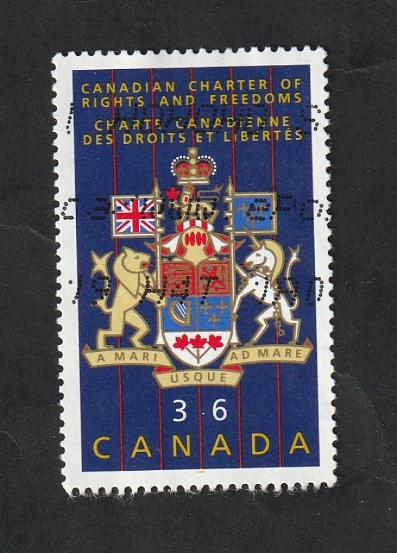 996 - 50 Anivº de la Carta canadiense de los Derechos y Libertades