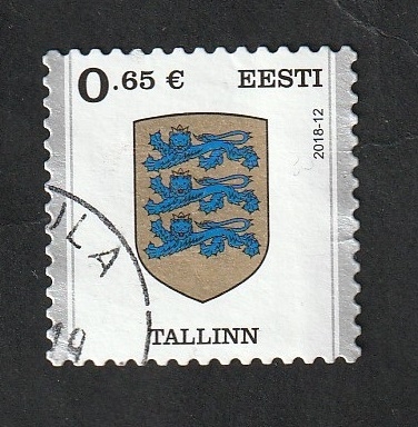 851 - Escudo de la ciudad de Tallinn