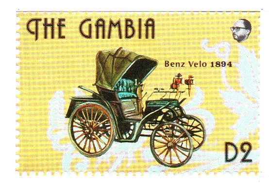 AUTOMÓVILES.  BENZ  VELO  1894.