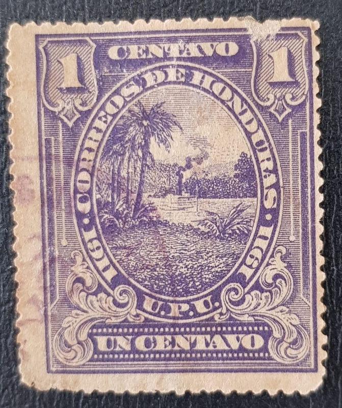 Correos de Honduras, 1 c, 1911