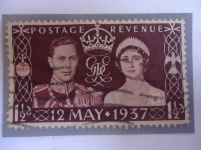 Coronación de George VI e Isabel Bowes-Lyon, 12 de mayo de 1937.