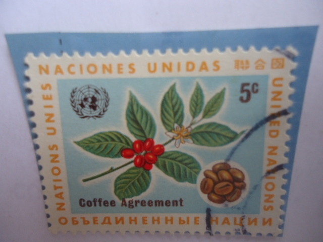 Planta de Café - Acuerdo sobre el Café - Emblema de la ONU