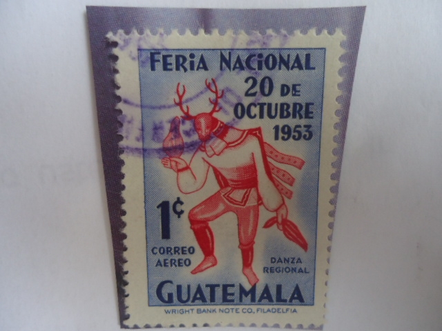 Danza regional - Feria Nacional, 20 de Oct. 1953