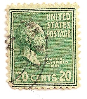 Presidente James A. Garfield. 1881