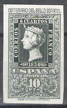 1077 Centenario del sello español.