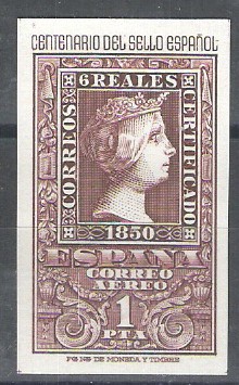 1079 Centenario del sello español.