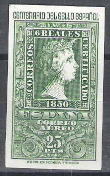 1082 Centenario del sello español.