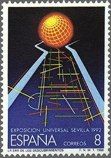2340 - Exposición Universal de Sevilla - Abstracción del recinto de la EXPO'92