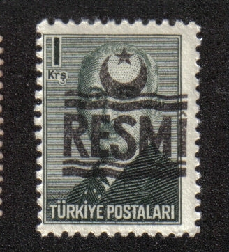 Sellos oficiales, Ismet Inonu, tipo 