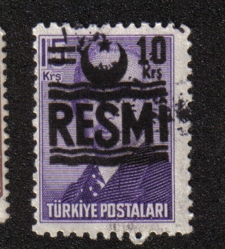 Sellos oficiales, Ismet Inonu, tipo 