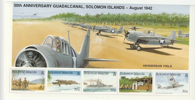 752 a 756 - 50 Anivº de la batalla de Guadalcanal