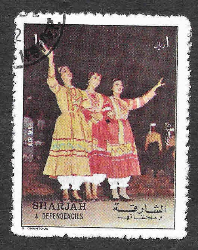 Mi1315 - Danzas (SHARJAH)