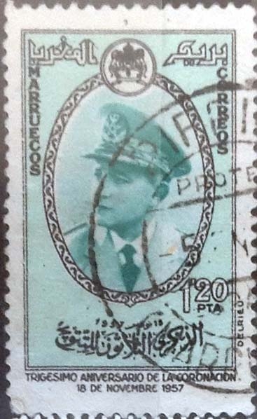 Scott#23 , ji intercambio 0,25 usd. 1,20 pta. 1957