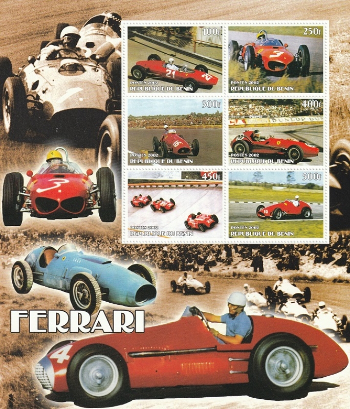 Hoja Bloque - Ferrari, en la Formula 1